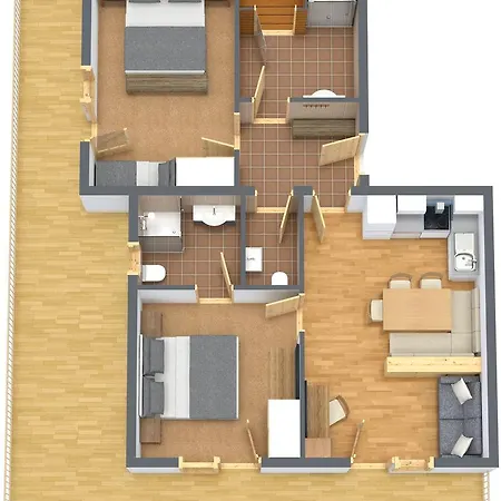 Apartmán Sattelkopf Fiss